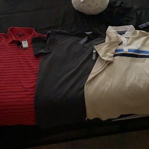 3 Tommy Hilfiger collard shirts never been worn
